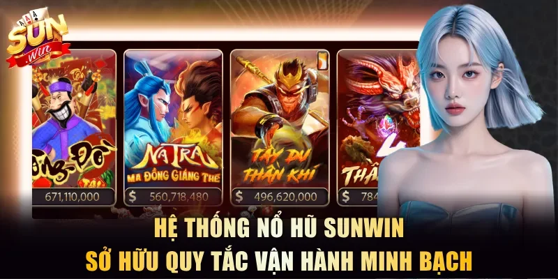 Hệ thống nổ hũ Sunwin sở hữu quy tắc vận hành minh bạch